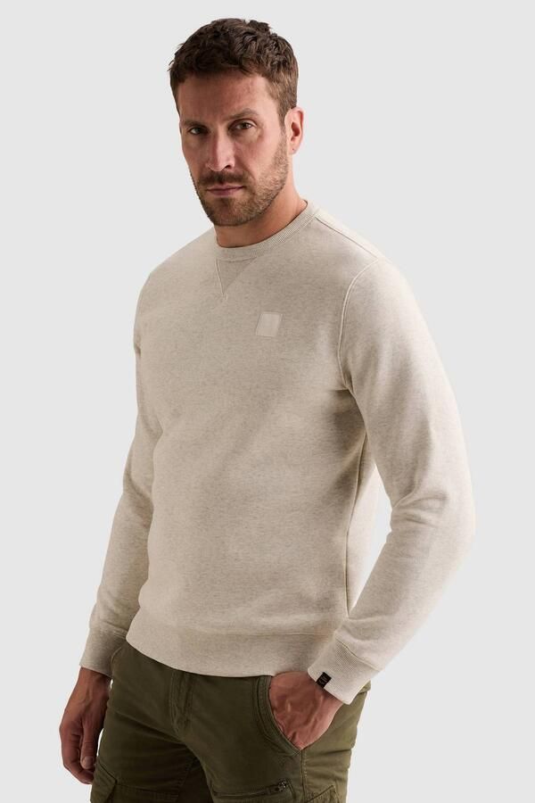 PME LEGEND Sweatshirt met raglanmouwen en flight pocket