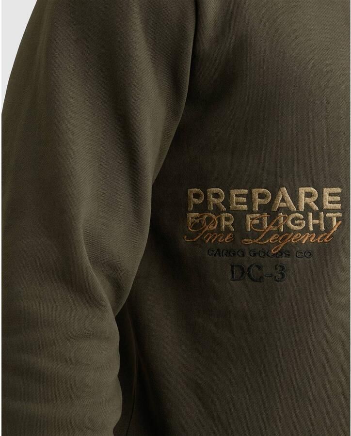 PME LEGEND Sweatshirt met garment-dye wassing en artworks - Foto 2