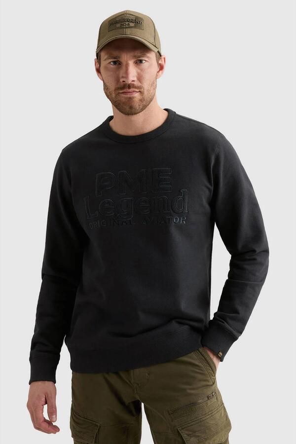 PME LEGEND Sweatshirt met ronde hals en artwork