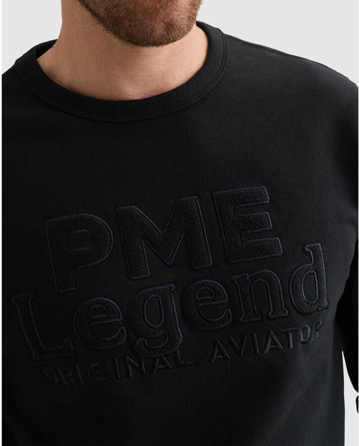 PME LEGEND Sweatshirt met ronde hals en artwork - Foto 2