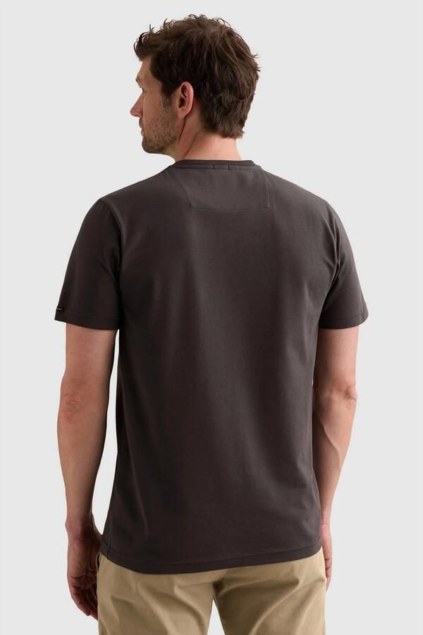PME Legend regular fit T-shirt donkerbruin - Foto 2