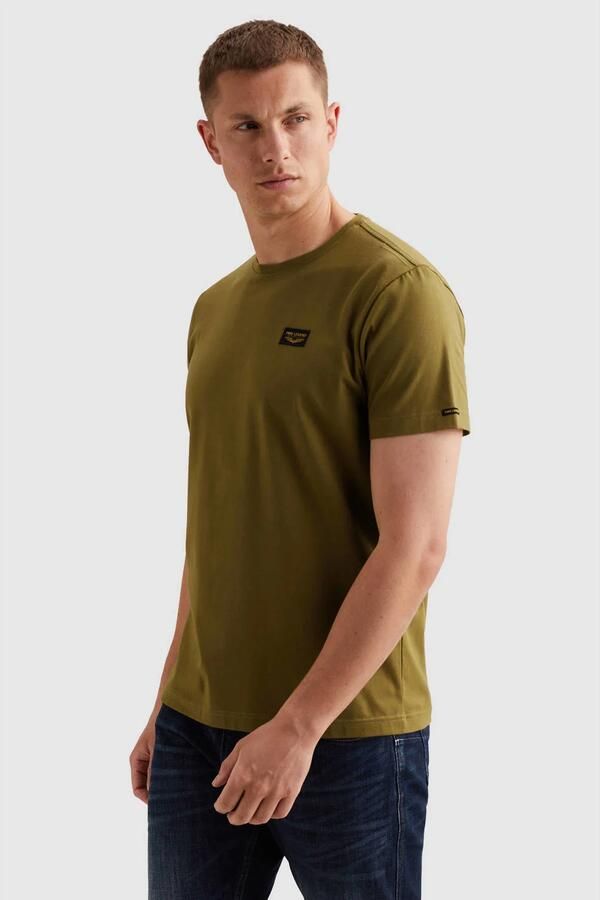 PME Legend regular fit T-shirt groen