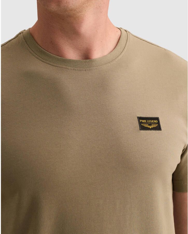 PME LEGEND Heren Polo's & T-shirts Short Sleeve R-neck American Classic Zand - Foto 5