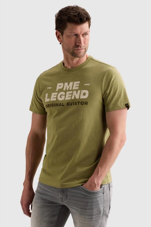 PME LEGEND T-shirt met stoer artwork op de borst