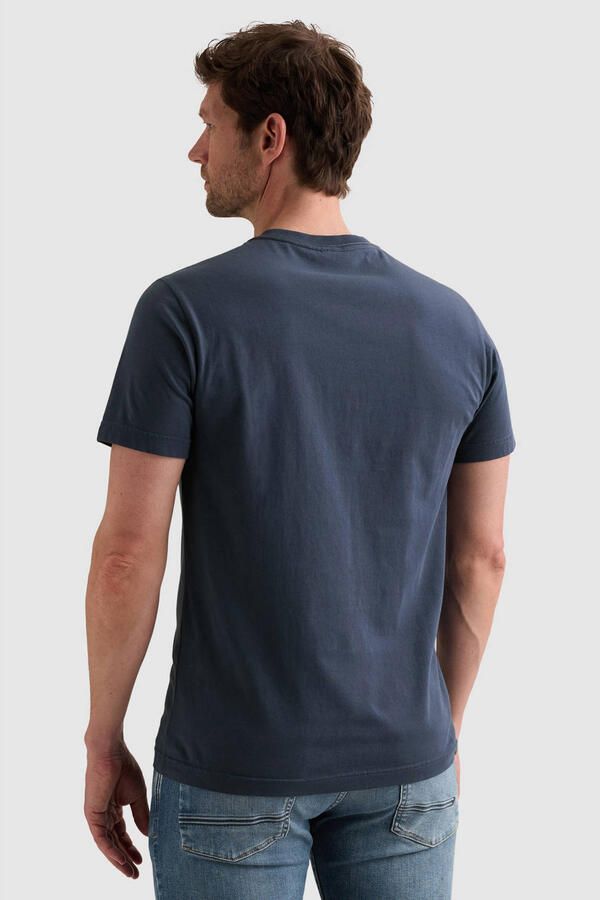 PME LEGEND T-shirt van jersey met klein artwork op de borst - Foto 2