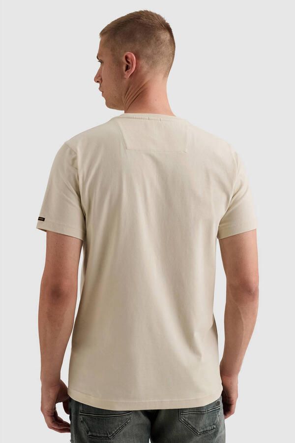 PME LEGEND Heren Polo's & T-shirts Short Sleeve R-neck American Classic Ecru - Foto 6