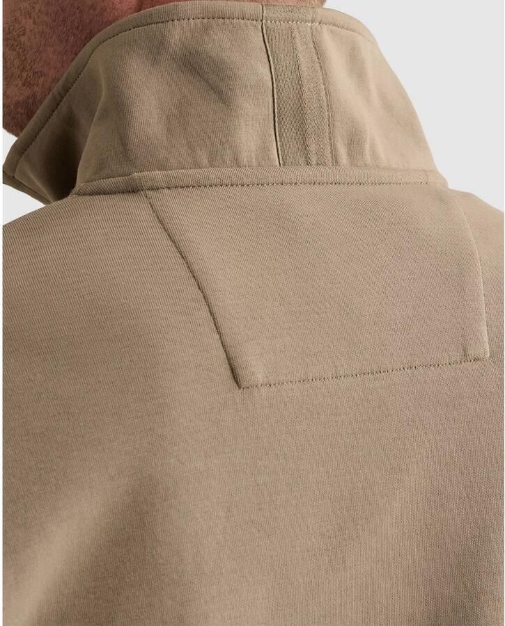 PME LEGEND Sweatshirt met halve rits en badge