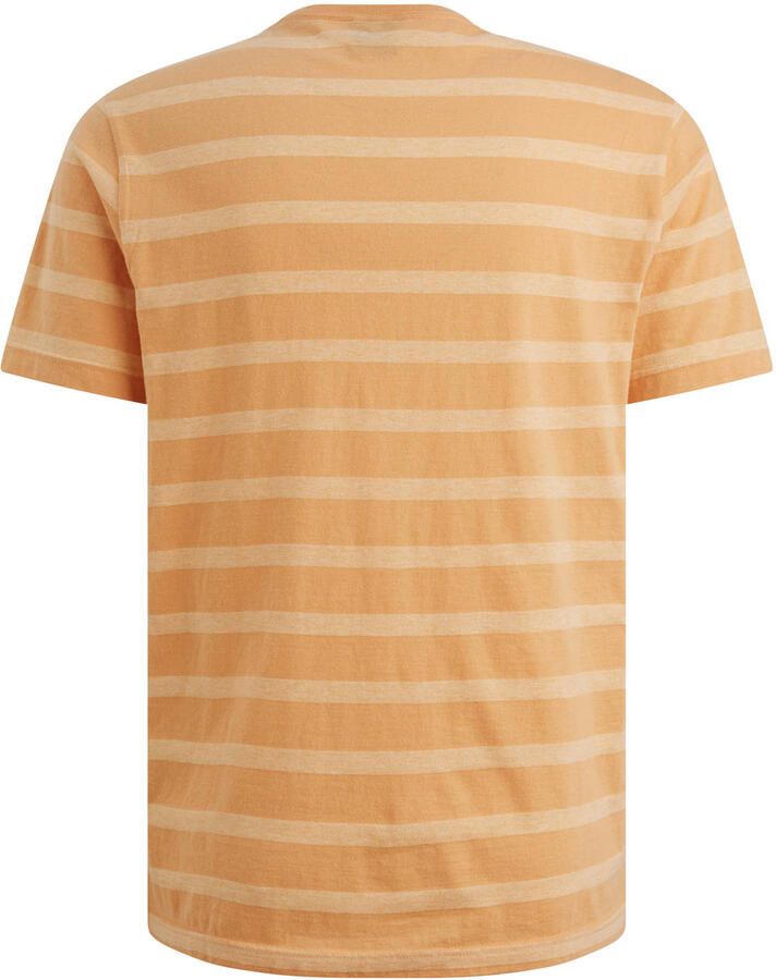 PME Legend regular gestreept T-shirt geel - Foto 2