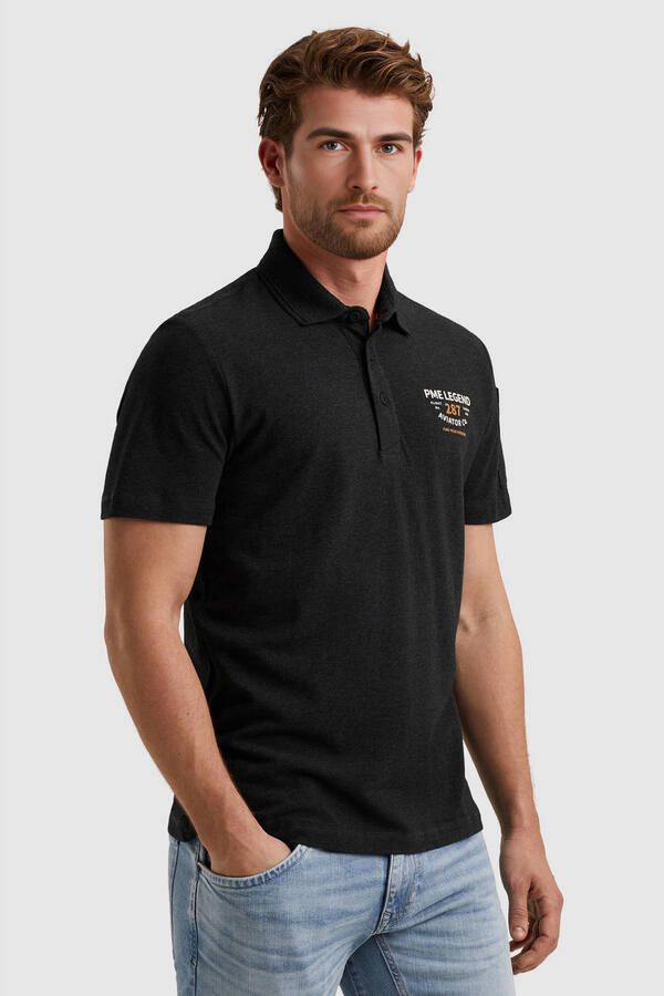PME Legend regular polo antraciet - Foto 2