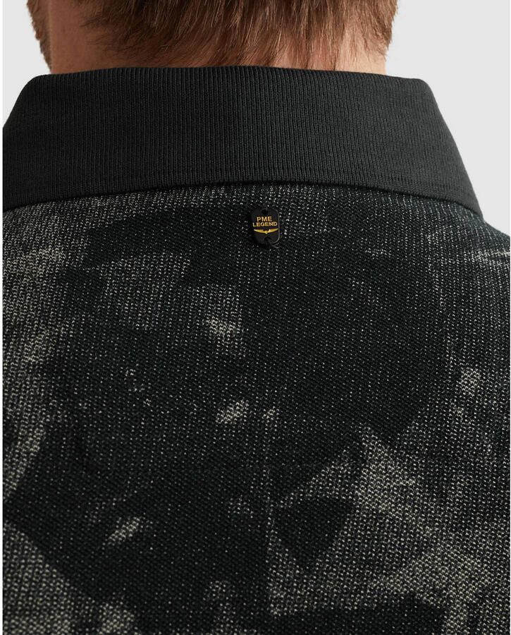 PME Legend Slim fit poloshirt met labelpatch - Foto 2