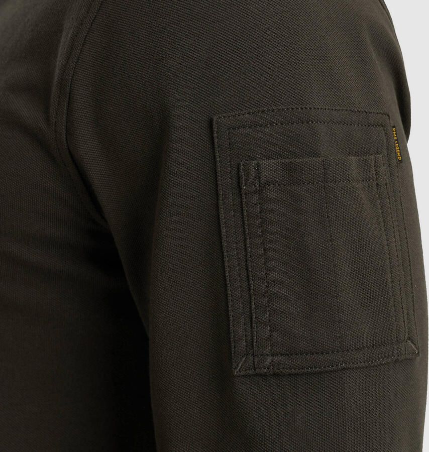 PME Legend American Classic Longsleeve Poloshirt Beluga