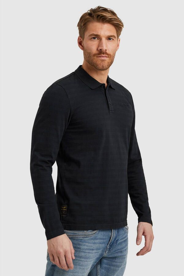 PME Legend regular polo donkerblauw - Foto 2