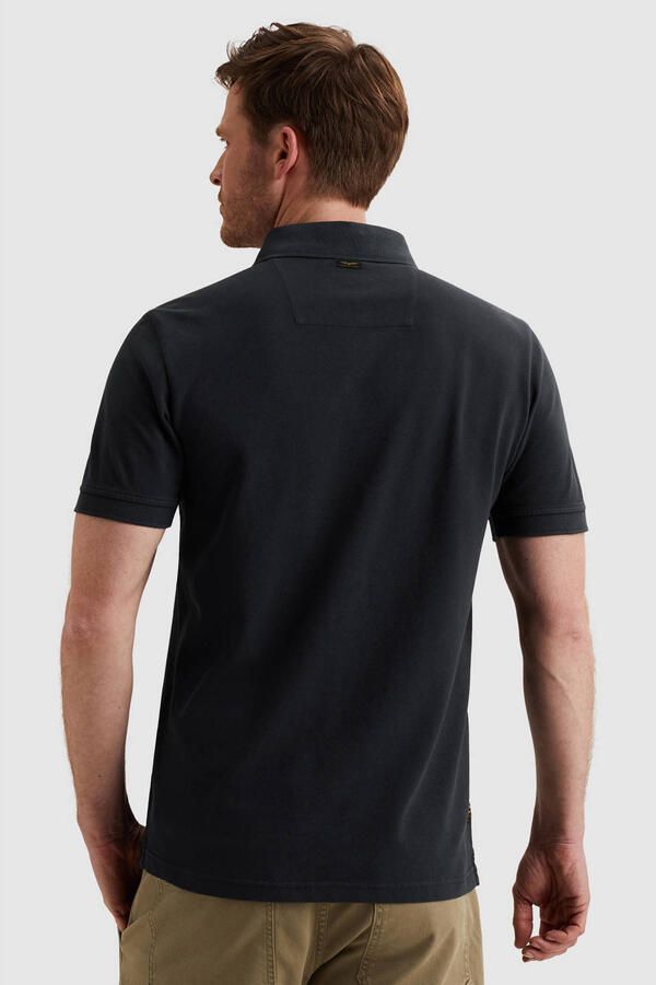 PME LEGEND Polo met garment-dye wassing - Foto 3