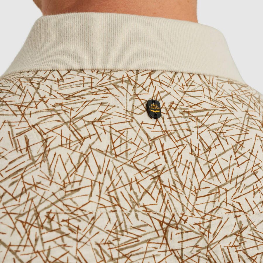 PME LEGEND Polo met allover print