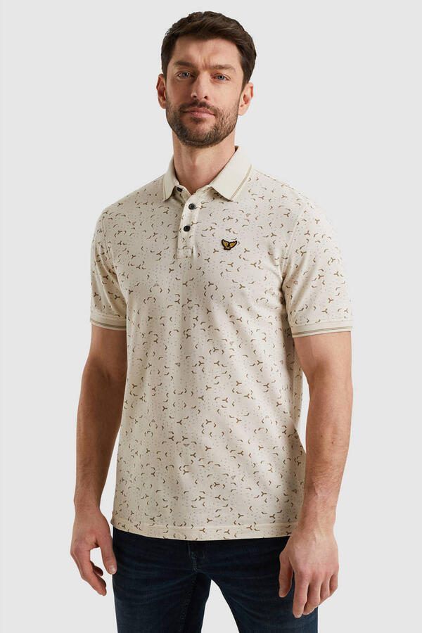 PME LEGEND Polo met allover print
