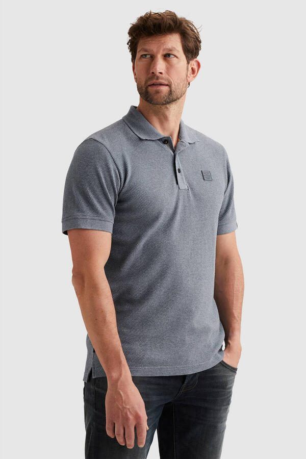 PME LEGEND Heren Polo's & T-shirts Popcorn Jersey Lichtblauw - Foto 6