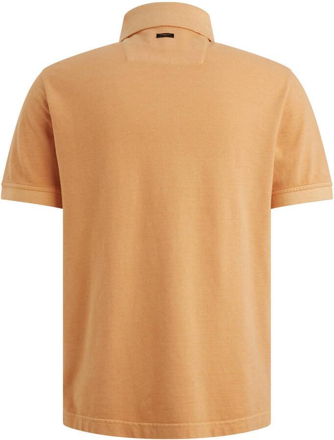 PME LEGEND Heren Polo's & T-shirts Short Sleeve Polo Pique Garment Dyed Tailwing Oranje - Foto 6