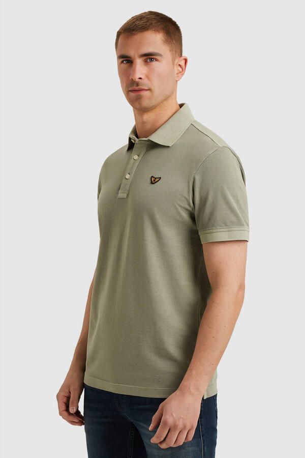 PME LEGEND Polo met garment-dye wassing - Foto 3