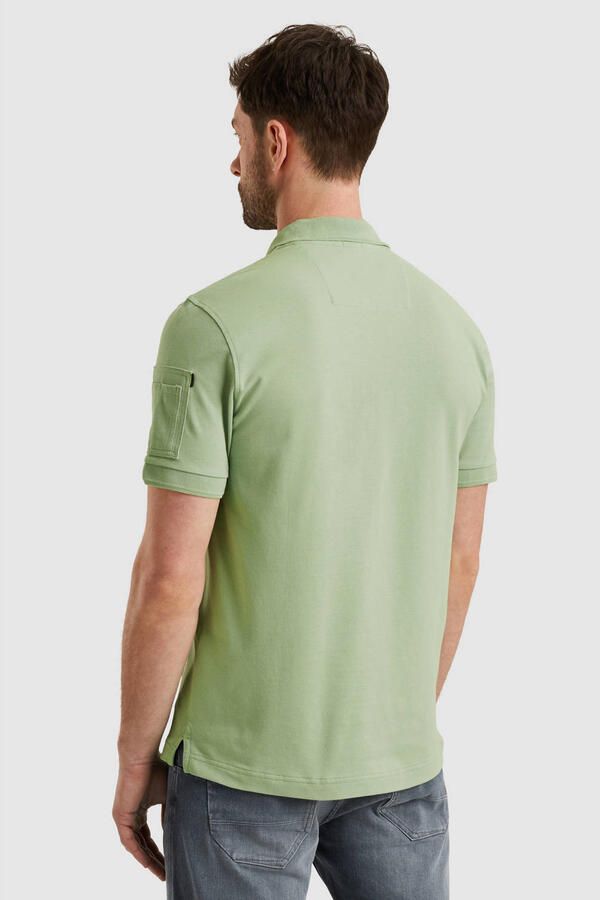 PME LEGEND Heren Polo's & T-shirts Trackway Polo Groen - Foto 6