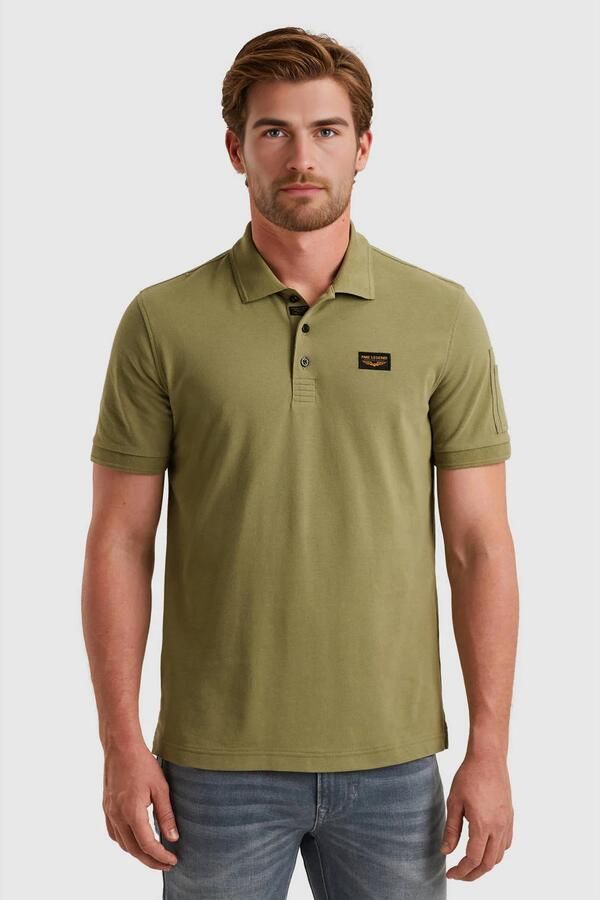 PME Legend American Classic Poloshirt Oil Groen