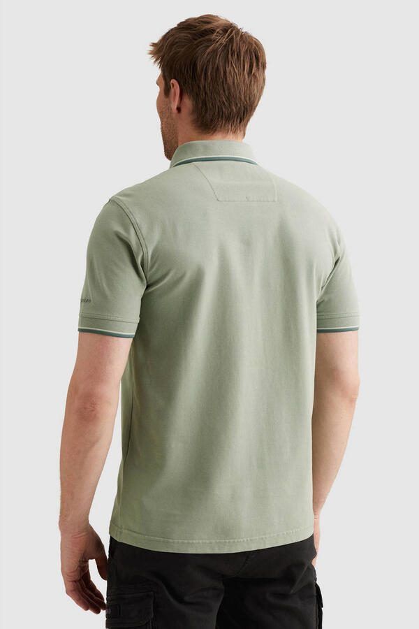 PME Legend Piqué Poloshirt Iceberg Green - Foto 2