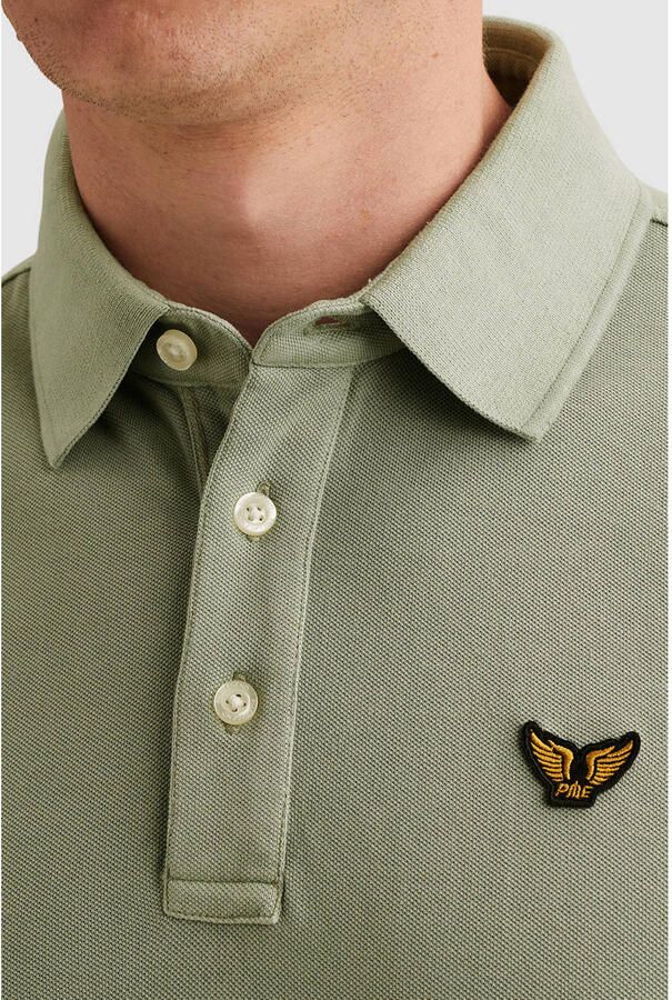 PME LEGEND Polo met garment-dye wassing en tailwing logo - Foto 2