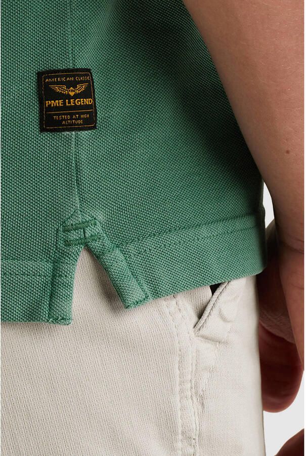 PME LEGEND Polo met garment-dye wassing en tailwing logo - Foto 2