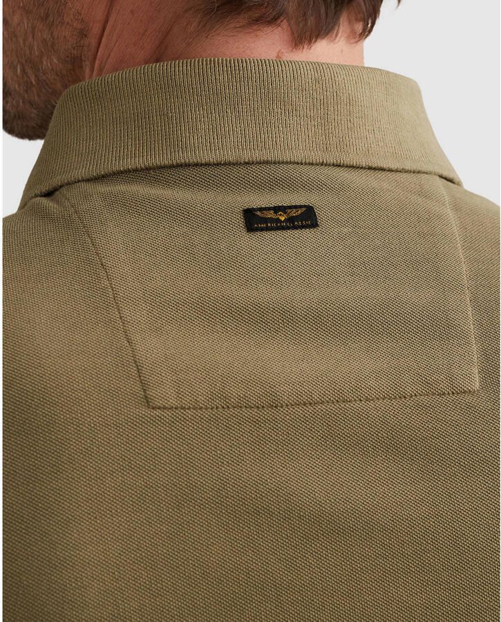 PME LEGEND Heren Polo's & T-shirts Short Sleeve Polo Pique Garment Dyed Tailwing Khaki - Foto 6