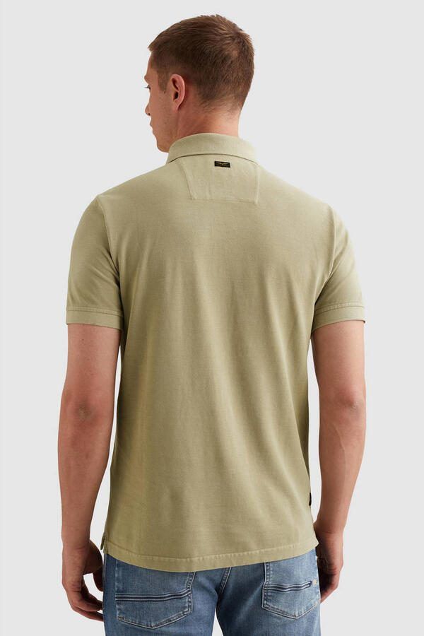 PME LEGEND Heren Polo's & T-shirts Short Sleeve Polo Pique Garment Dyed Tailwing Beige - Foto 7