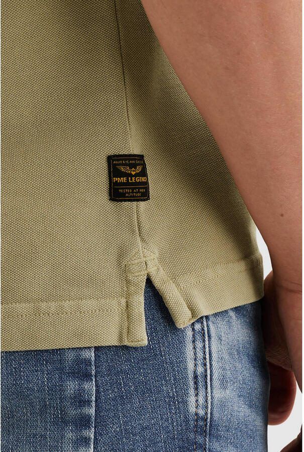 PME LEGEND Heren Polo's & T-shirts Short Sleeve Polo Pique Garment Dyed Tailwing Beige - Foto 6