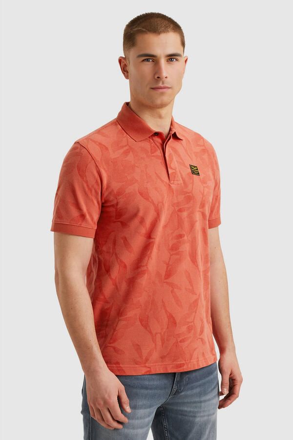 Pme legend Short Sleeve Two Tone Polo Piqué