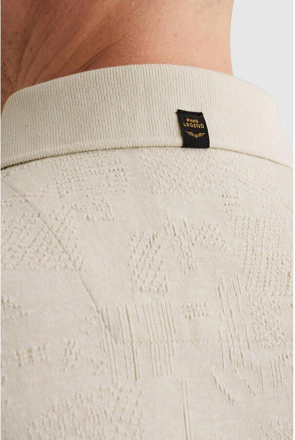 PME LEGEND Heren Polo's & T-shirts Jacquard Jersey Ecru - Foto 6