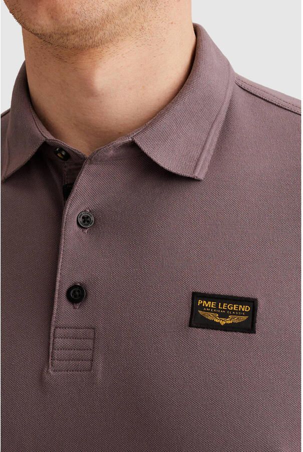 PME LEGEND Heren Polo's & T-shirts Trackway Polo Paars - Foto 6