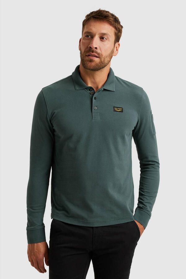 PME LEGEND Polo met lange mouwen - Foto 3