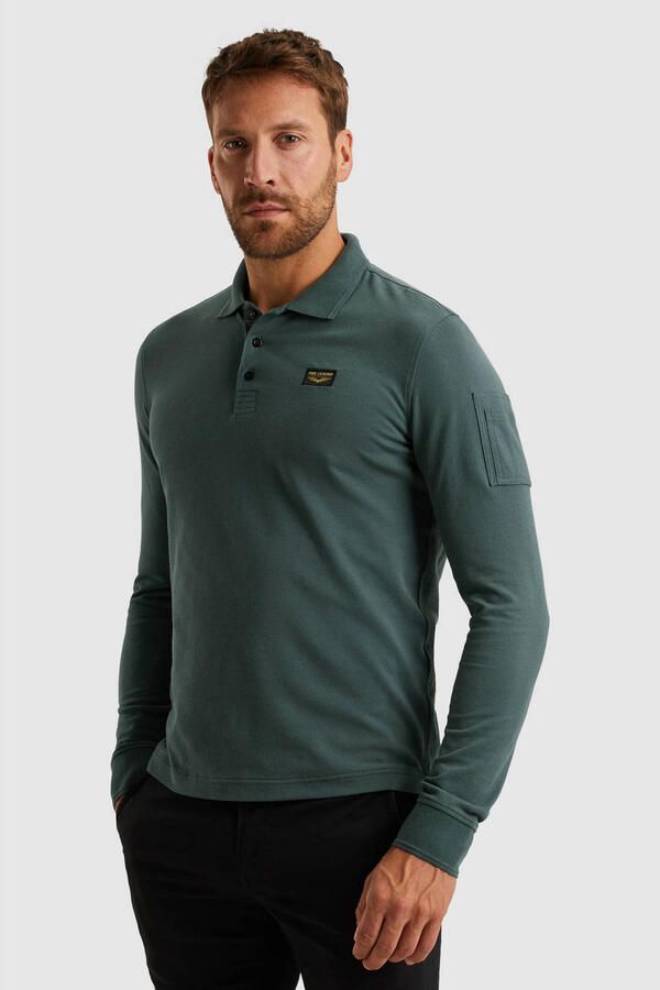 PME LEGEND Polo met lange mouwen - Foto 2