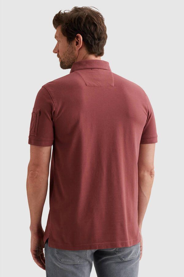 PME Legend slim fit poloshirt met logopatch - Foto 3