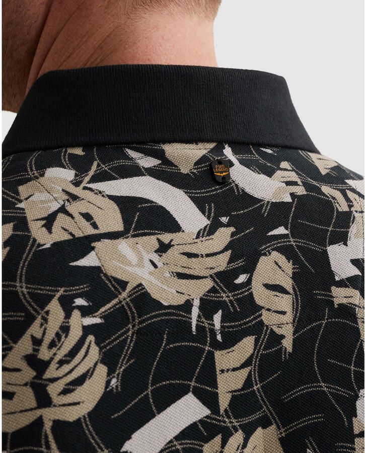 PME LEGEND Polo met allover print en tailwing logo - Foto 2