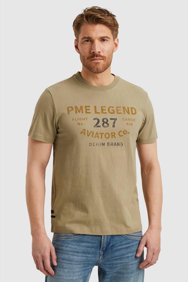 PME Legend regular T-shirt beige - Foto 3