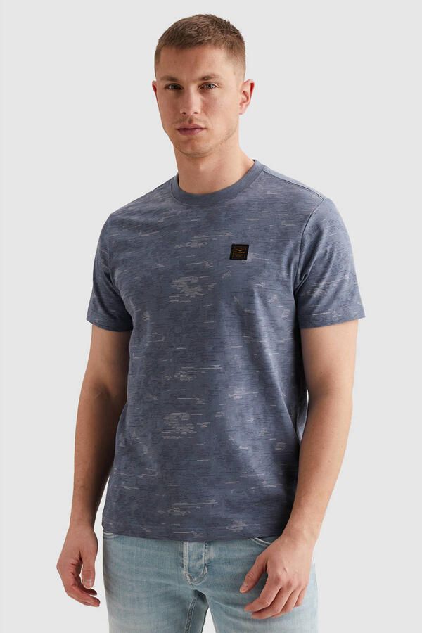 PME Legend Slub T-Shirt Bijou Blue