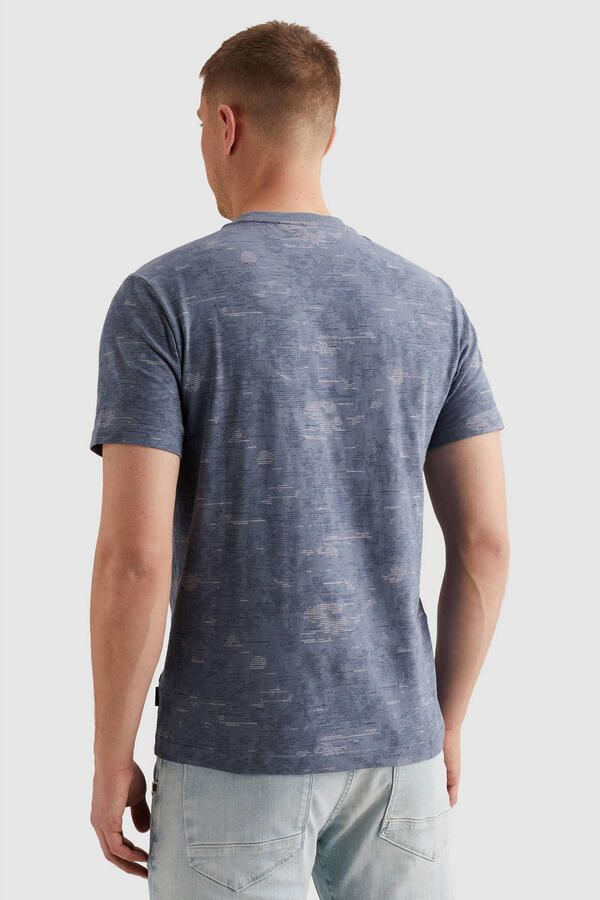 PME Legend Slub T-Shirt Bijou Blue - Foto 2