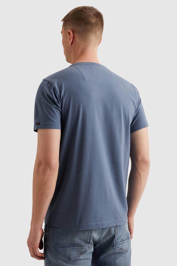 PME LEGEND Heren Polo's & T-shirts Short Sleeve R-neck Guyver Tee Blauw - Foto 6