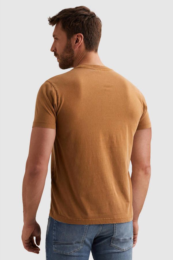 PME LEGEND Heren Polo's & T-shirts Acid Wash + Garment Dye Oranje - Foto 6