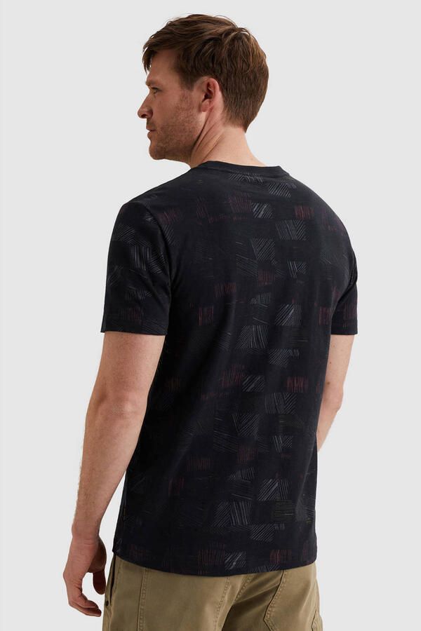 PME Legend regular T-shirt donkerblauw - Foto 3