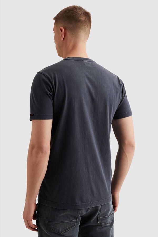 PME LEGEND Heren Polo's & T-shirts Acid Wash + Garment Dye Blauw - Foto 6