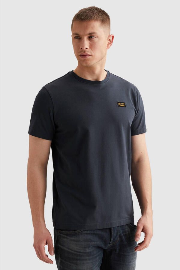 PME LEGEND Heren Polo's & T-shirts Short Sleeve R-neck Guyver Tee Donkerblauw - Foto 5
