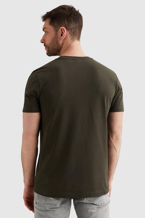 PME Legend regular T-shirt donkergroen - Foto 2