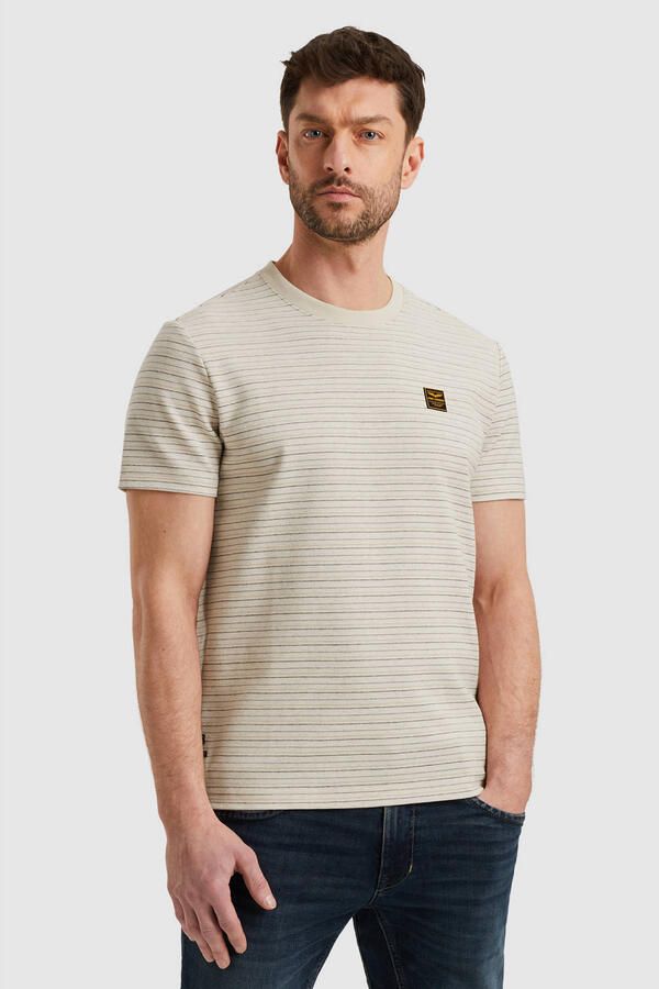 PME LEGEND T-shirt met streeppatroon - Foto 1