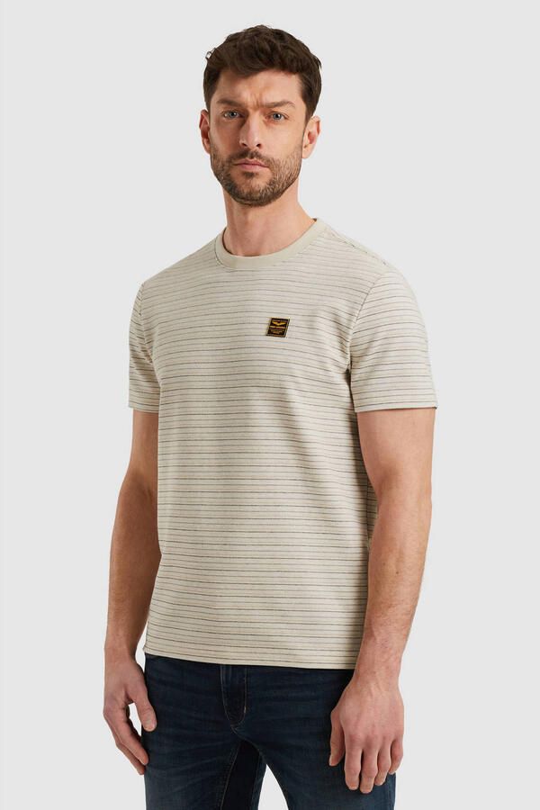 PME LEGEND T-shirt met streeppatroon - Foto 3