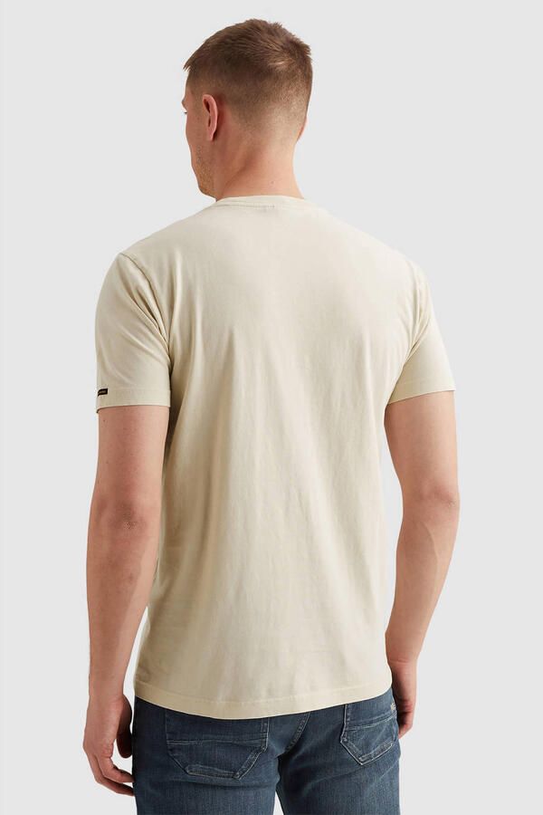 PME LEGEND Heren Polo's & T-shirts Acid Wash + Garment Dye Beige - Foto 7