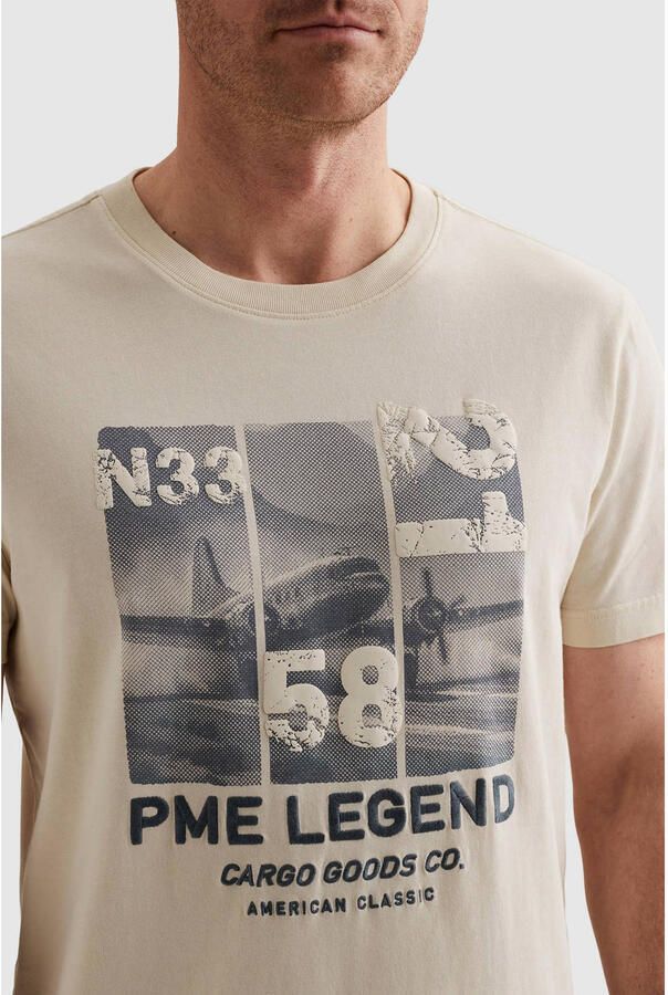 PME Legend regular T-shirt ecru - Foto 3